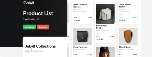 Menampilkan Daftar Produk Dengan Collection Jekyll
