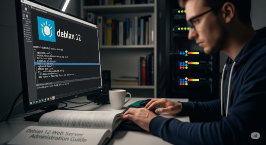 Membangun Web Server Debian 12 Bookworm: Panduan Lengkap