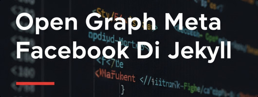 Open Graph Meta Facebook Di Jekyll
